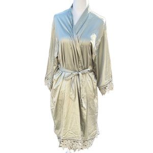 Maid of honor green robe